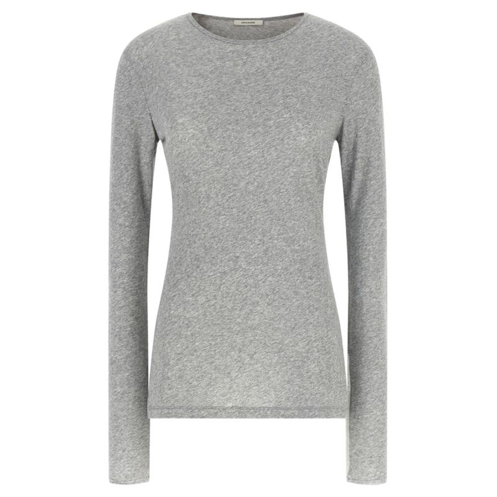 Entire Studios Gray Cotton Women's Sweatshirt